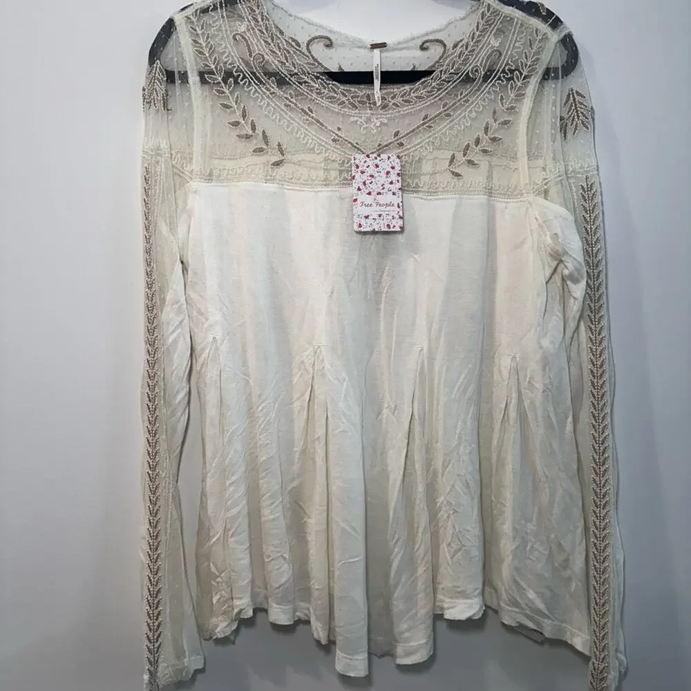 New Era New York Giants Cream Athletic Sherpa Full-Zip Bomber Jacket Women’s Med - Picture 5 of 13